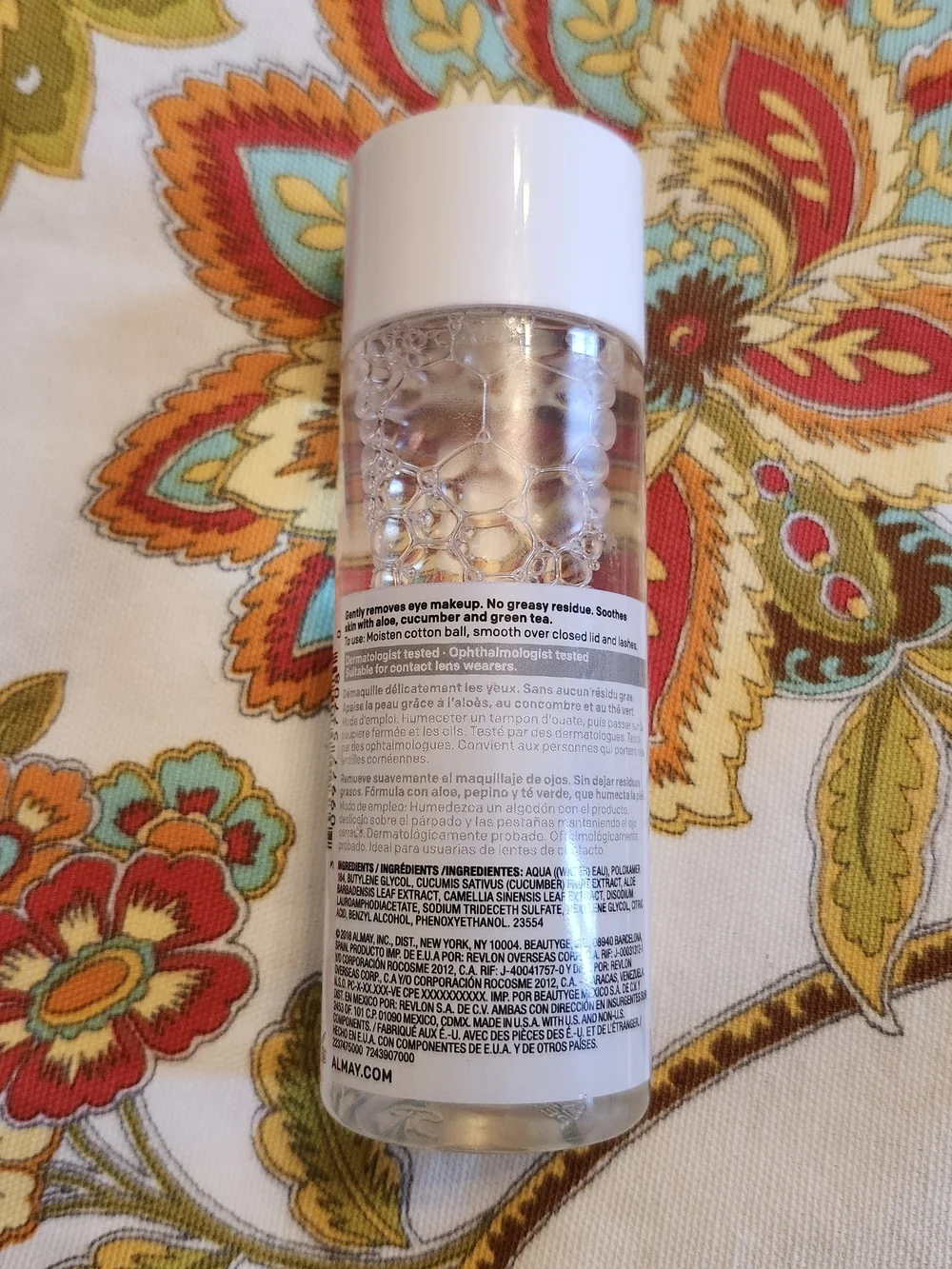 Almay Makeup-Free Zone Eye Makeup Remover Liquid